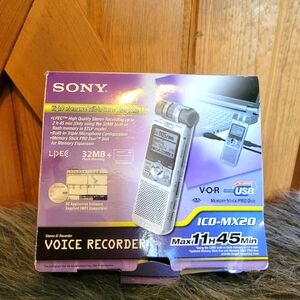 Sony Handheld Digital Voice Recorder